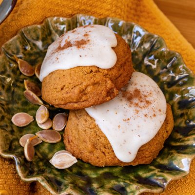 Iced Pumpkin Cookie